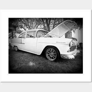 50s Chevrolet Bel Air Posters and Art